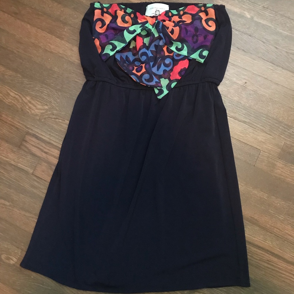 Adorable Judith March strapless, bow top!